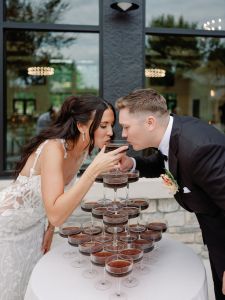 Champagne Tower Event Rentals Grand Rapids