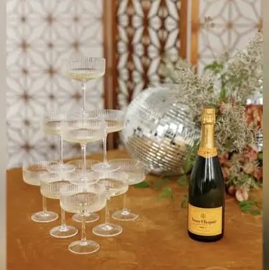 Champagne Tower Grand Rapids Event Rentals Venue Bella Giornata