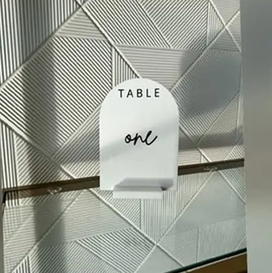 Table Numbers 5 Grand Rapids Event Rentals Venue Bella Giornata