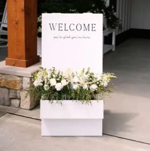 Welcome Sign Grand Rapids Wedding Events Venue